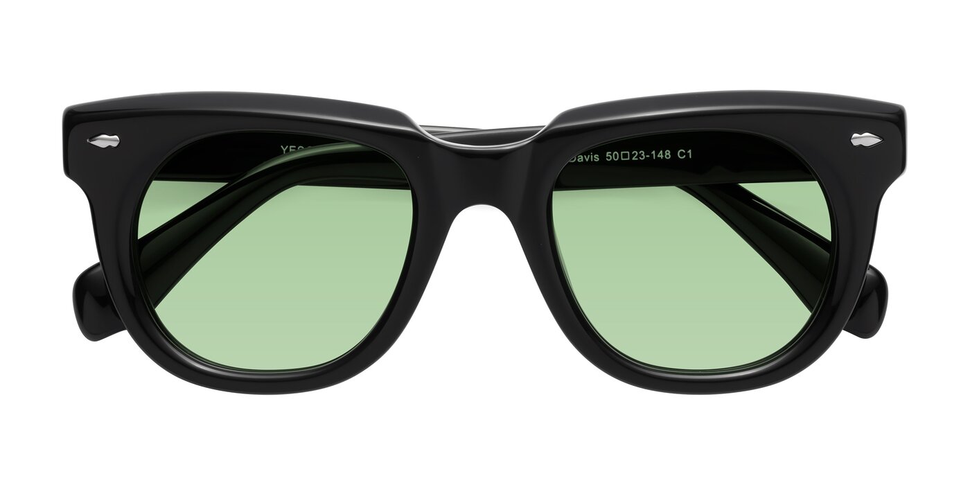 Davis - Black Tinted Sunglasses