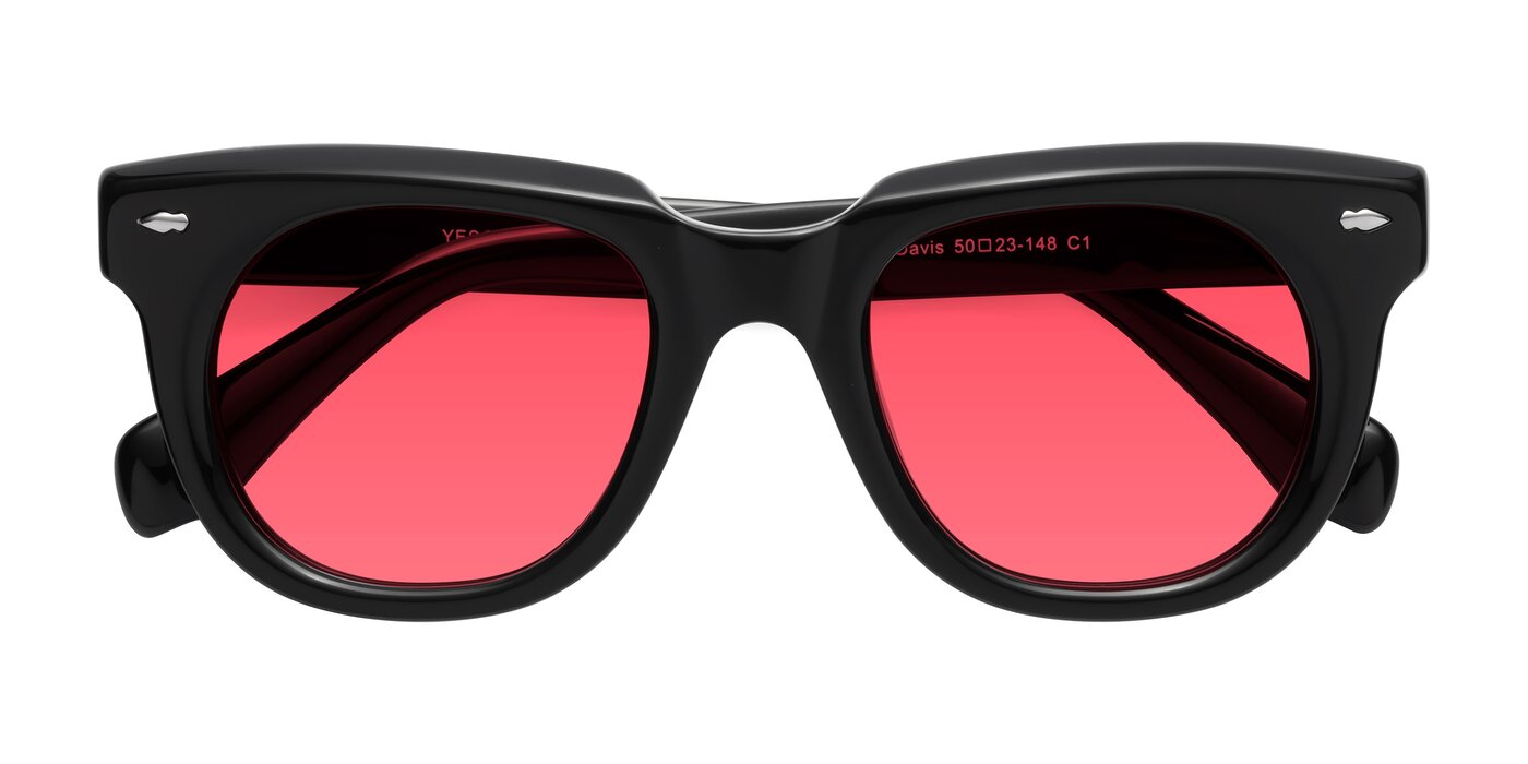 Davis - Black Tinted Sunglasses