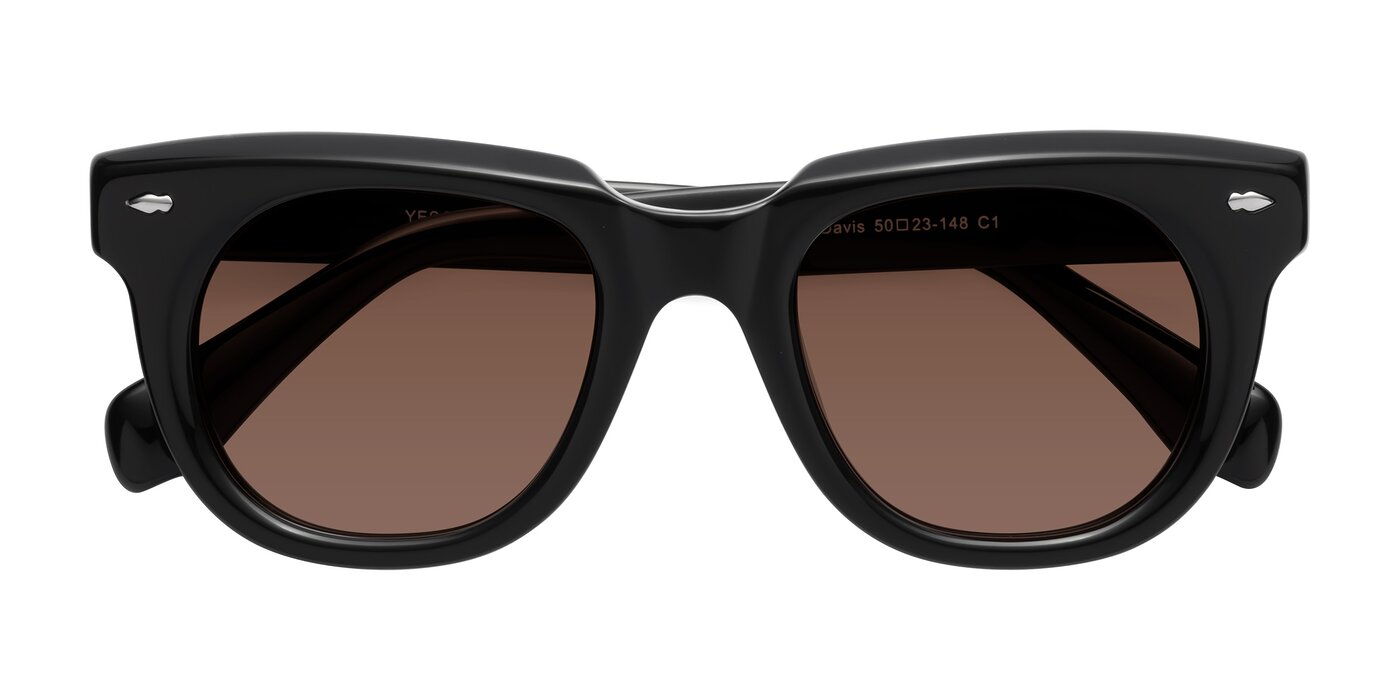 Davis - Black Tinted Sunglasses