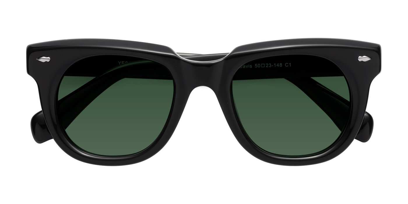 Davis - Black Tinted Sunglasses