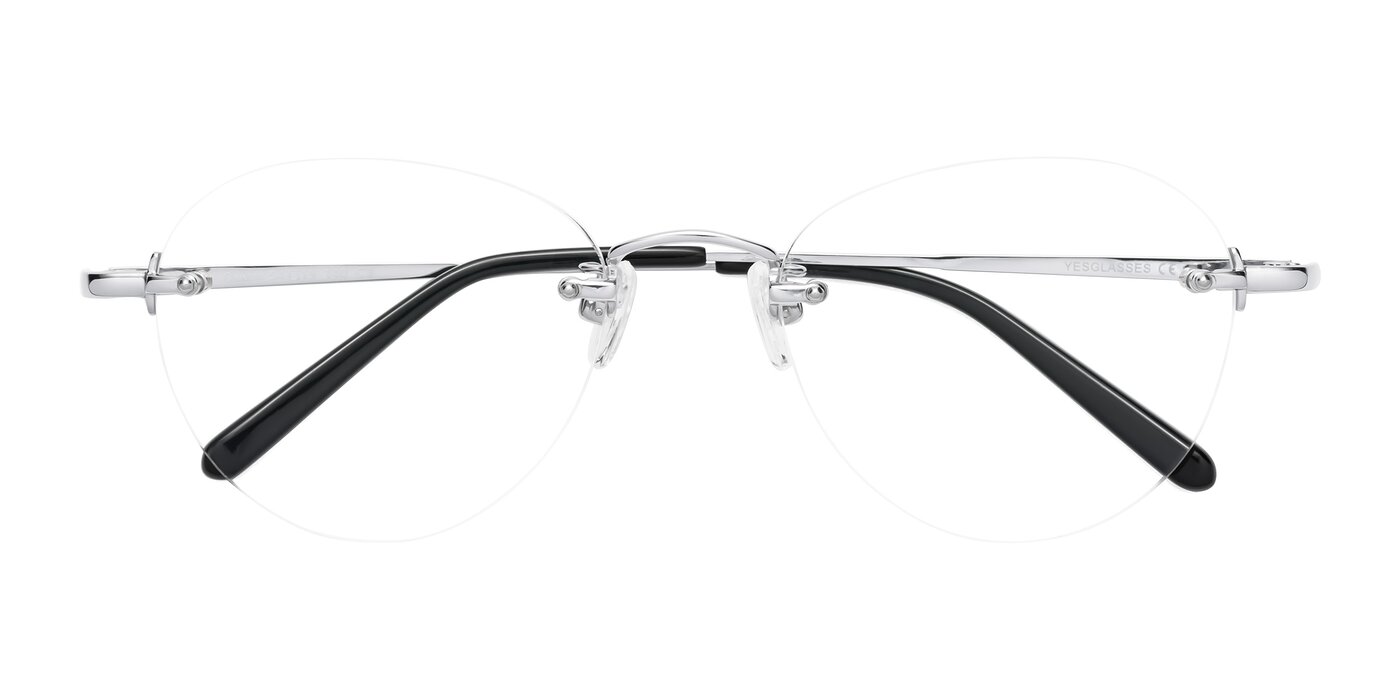 Quinn - Silver Eyeglasses