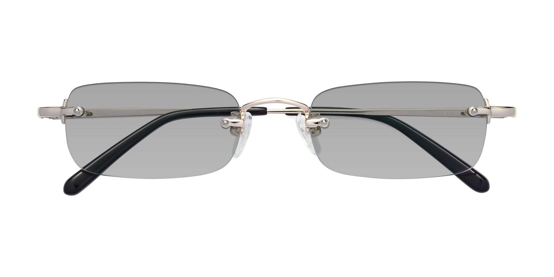 Rectangular Rimless Sunglasses for Mens | FramesFashion Rimless Collections  ｜Framesfashion