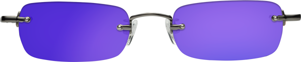 SKY RIMLESS RECTANGULAR FRAME SUNGLASSES FE40165U IN METAL