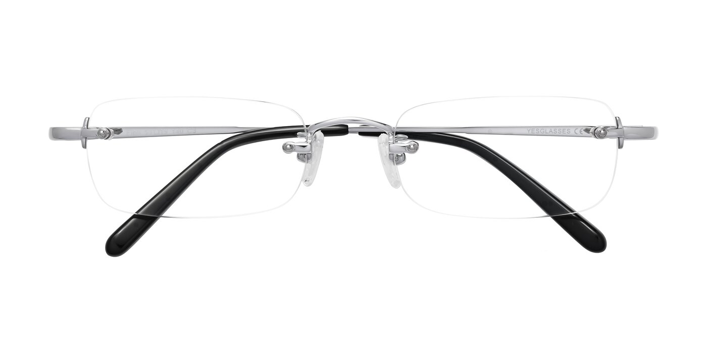 Finn - Silver Eyeglasses