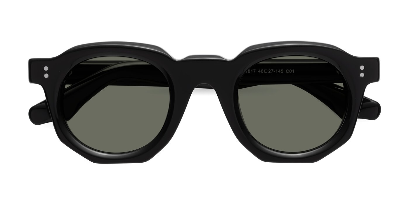 Clio - Black Polarized Sunglasses