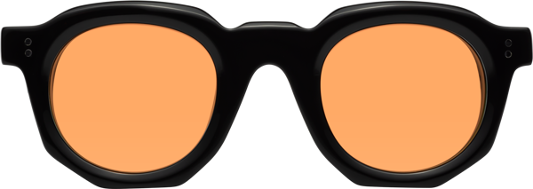 Black/Green Geek-Chic Acetate Geometric Tinted Sunglasses with Medium ...