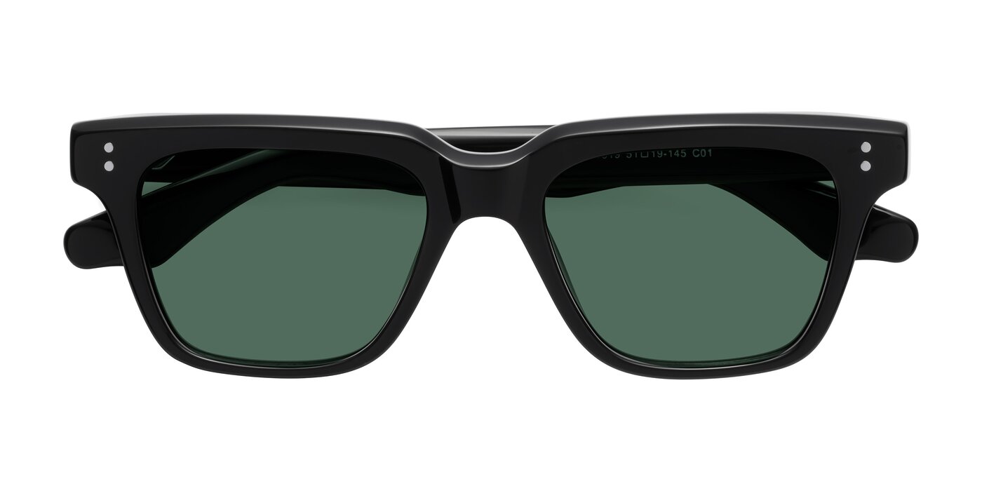 Gates - Black Polarized Sunglasses