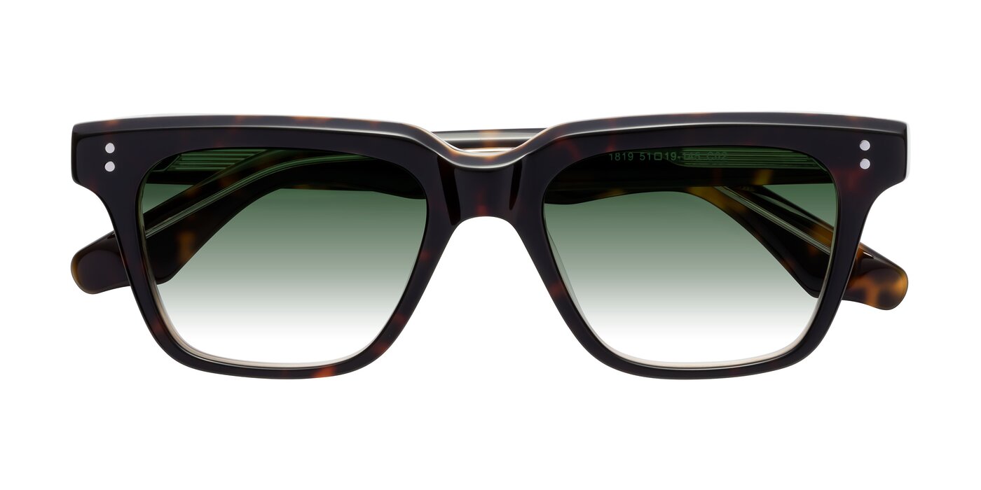 Gates - Tortoise / Clear Gradient Sunglasses