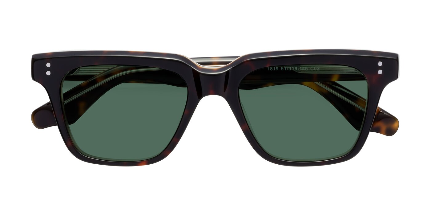 Gates - Tortoise / Clear Polarized Sunglasses