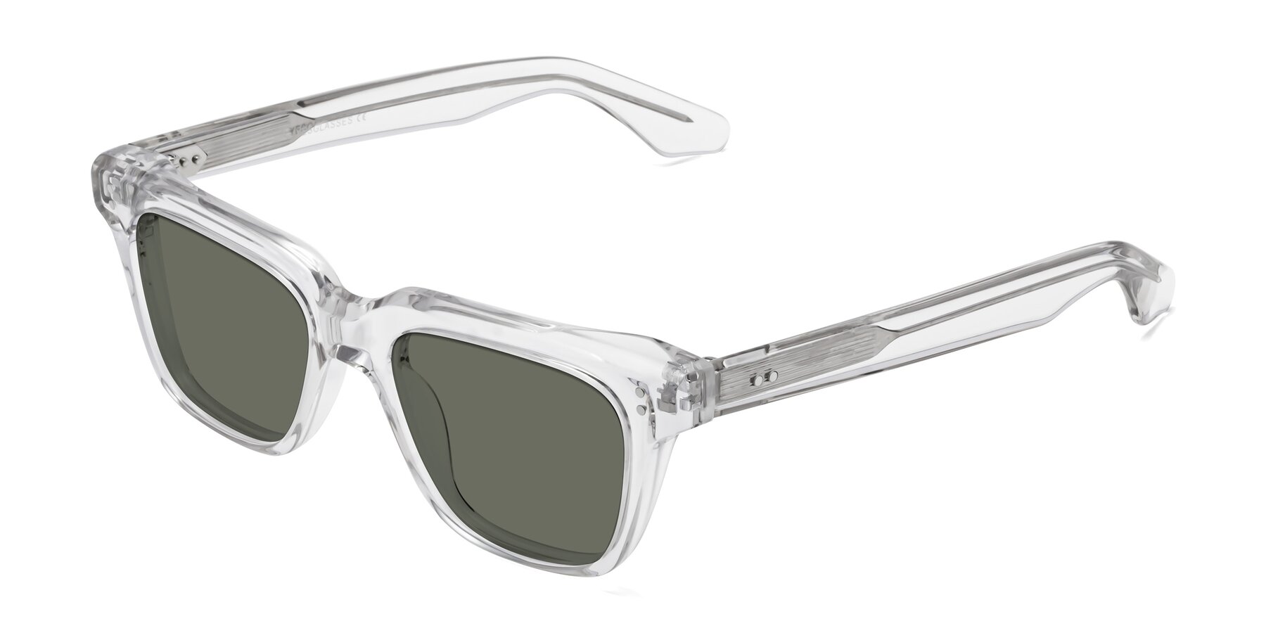 Angle of Gates in Clear with Gray Polarized Lenses