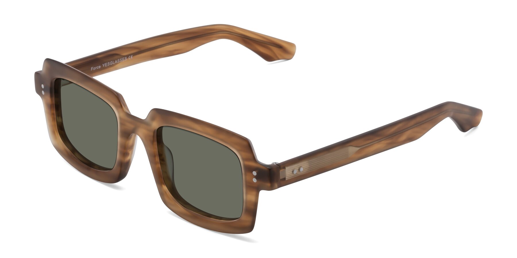 Angle of Force in Caramel with Gray Polarized Lenses