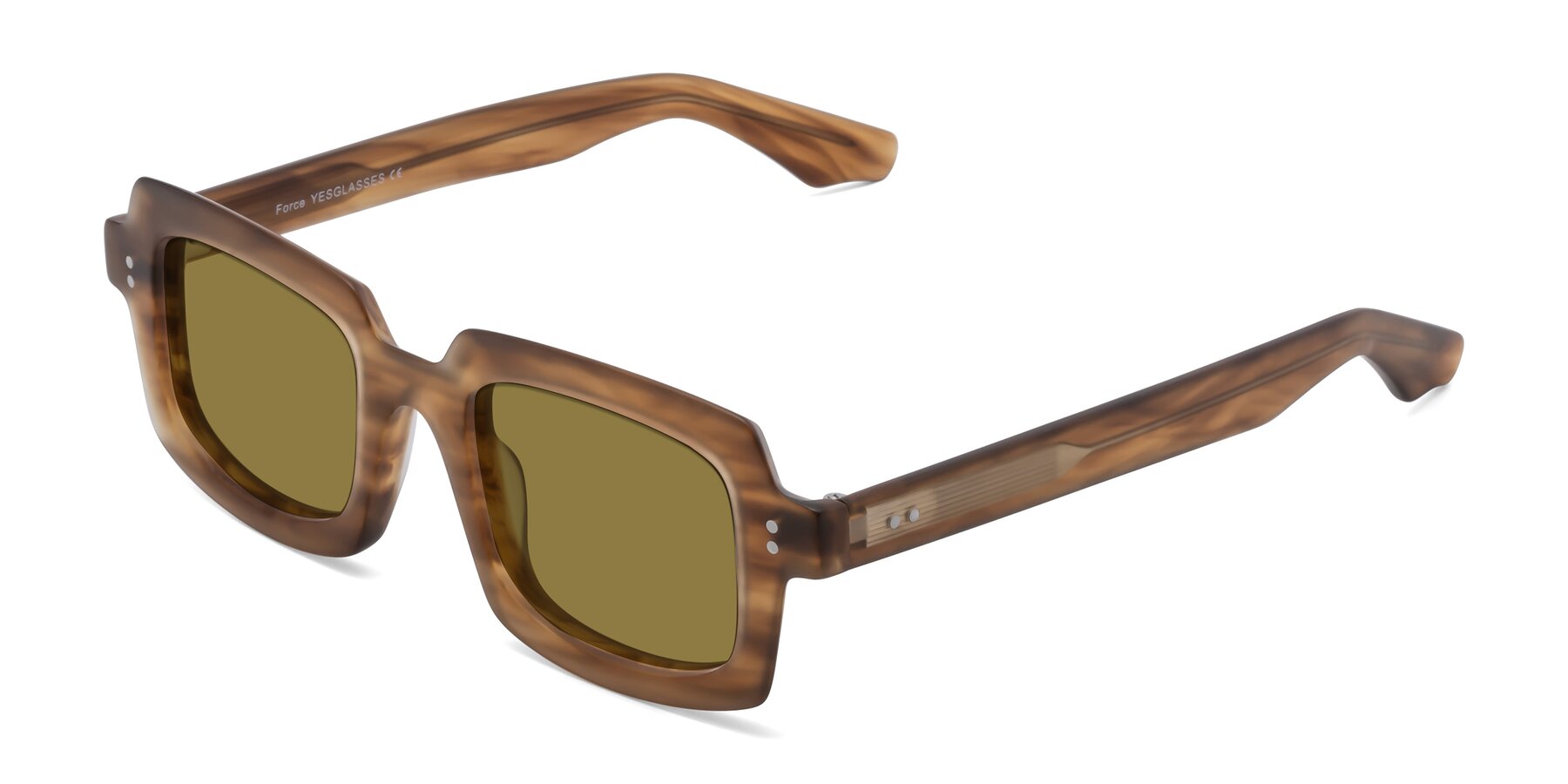 Angle of Force in Caramel with Brown Polarized Lenses