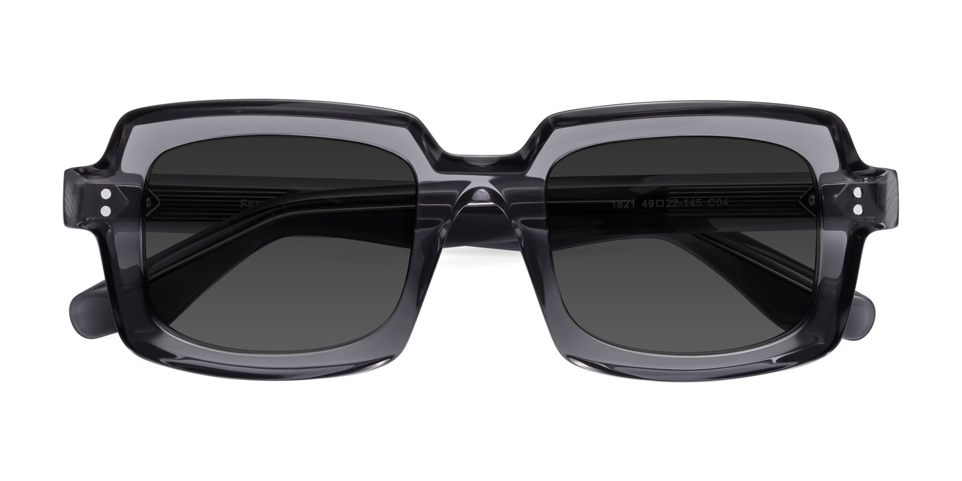 Force - Translucent Gray Tinted Sunglasses