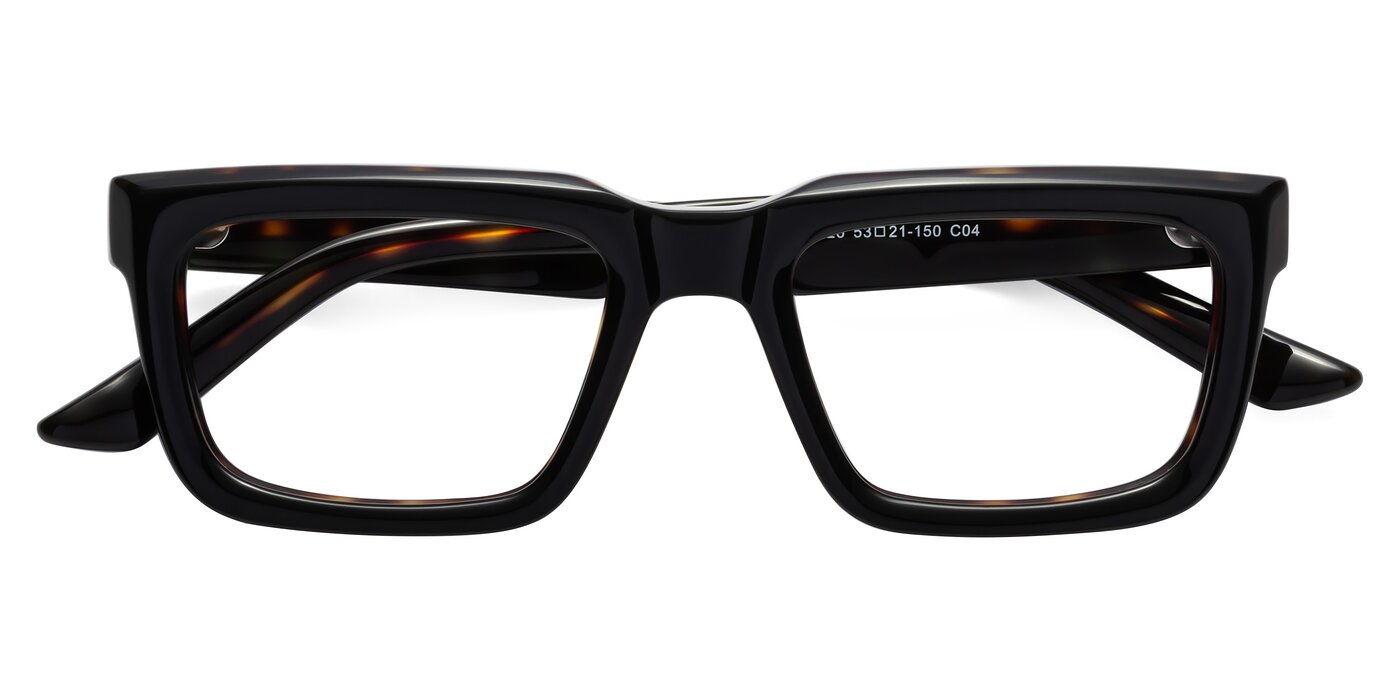 Roth - Black / Tortoise Eyeglasses