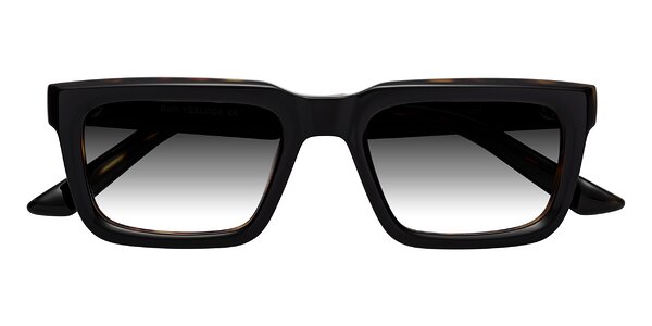 Front of Roth in Black / Tortoise