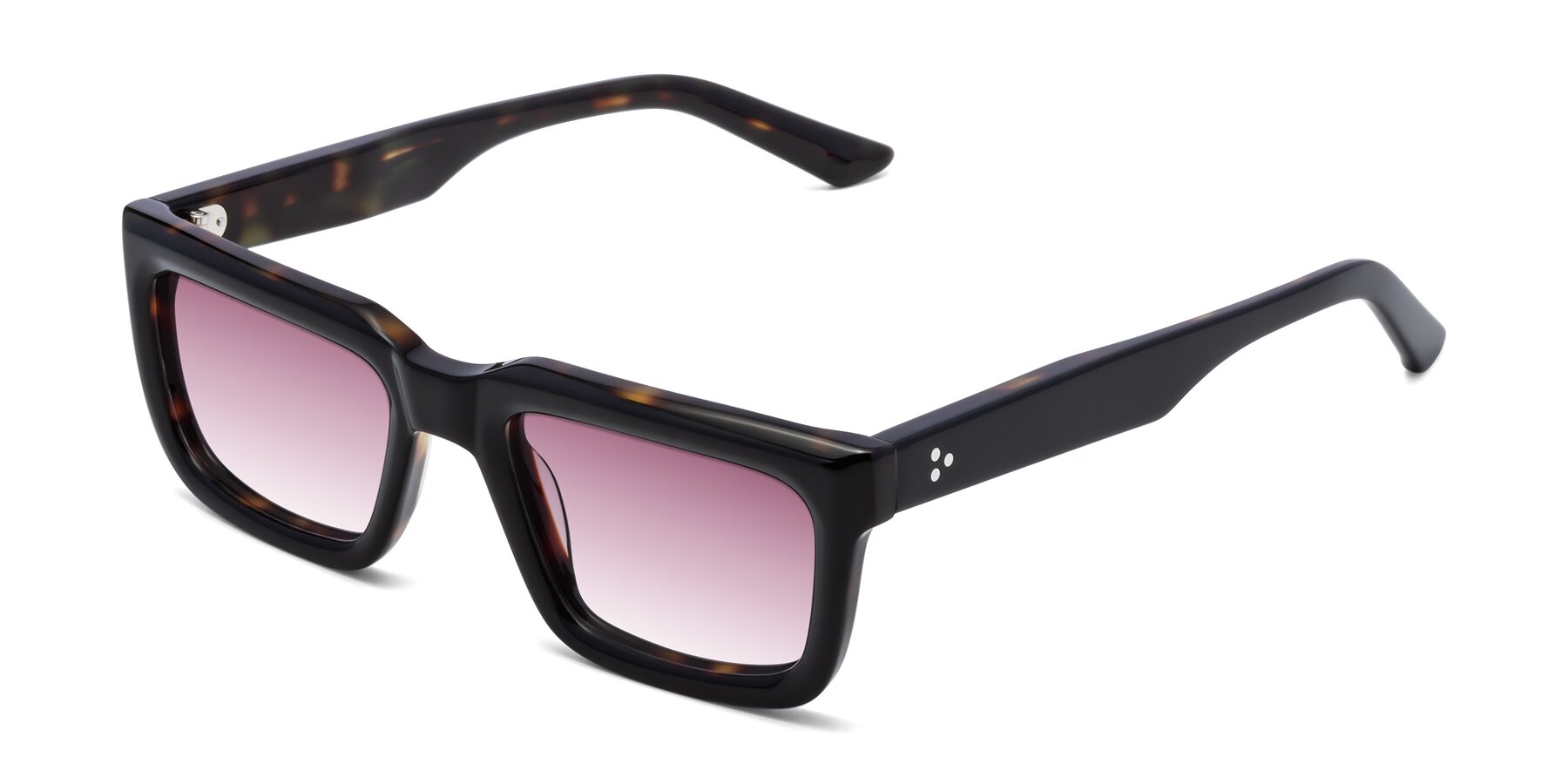 Angle of Roth in Black-Tortoise with Wine Gradient Lenses