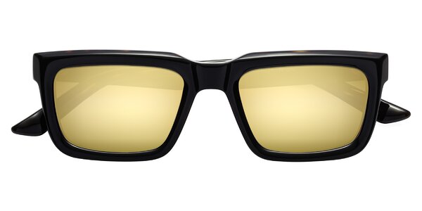 Front of Roth in Black / Tortoise