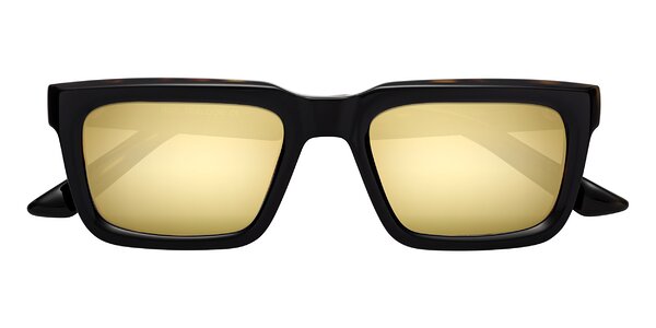 Front of Roth in Black / Tortoise