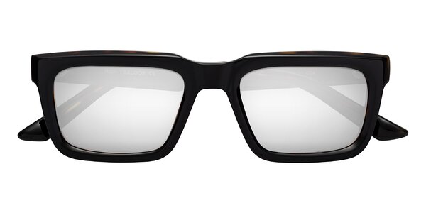 Front of Roth in Black / Tortoise