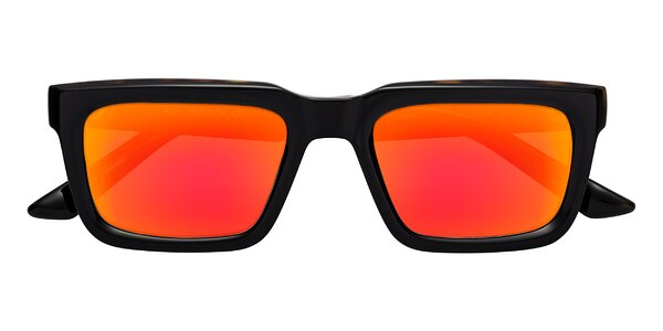 Front of Roth in Black / Tortoise