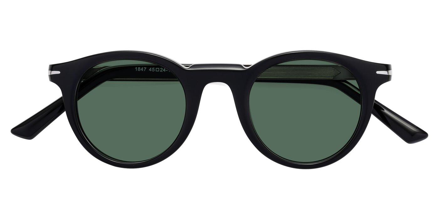 Cycle - Black Polarized Sunglasses