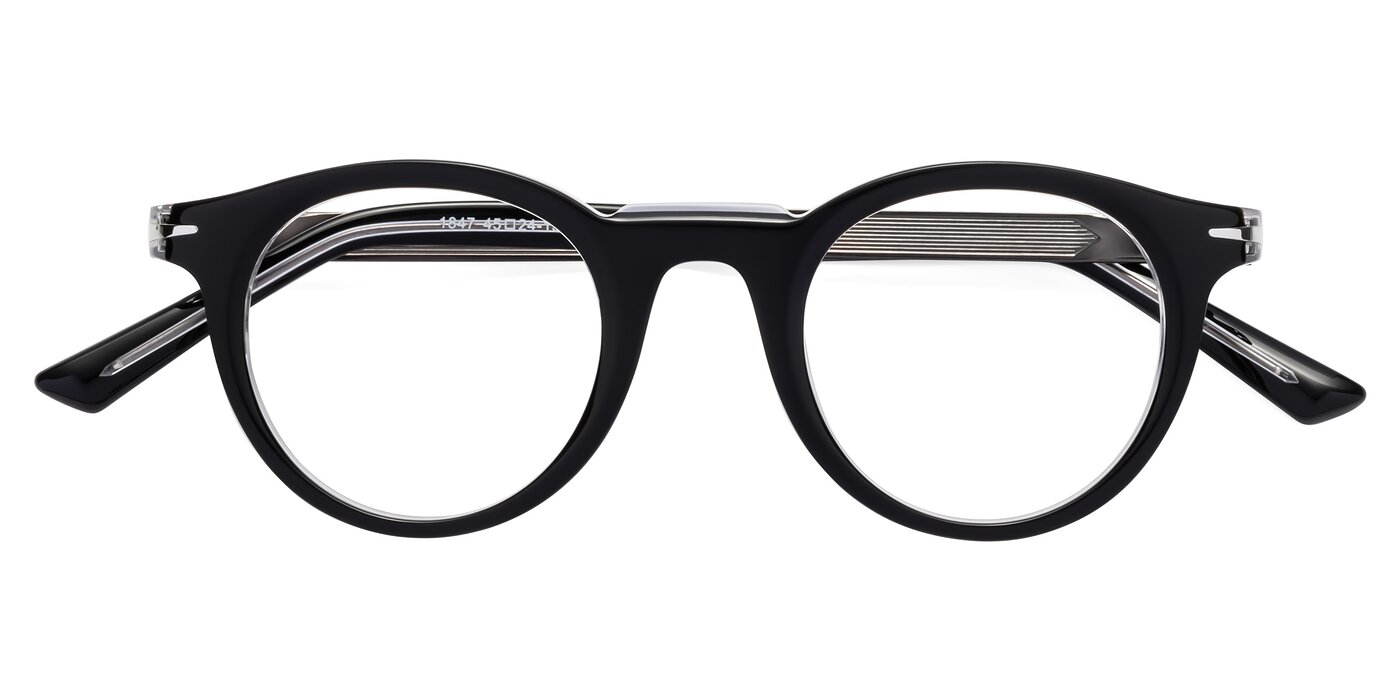 Cycle - Black / Clear Eyeglasses