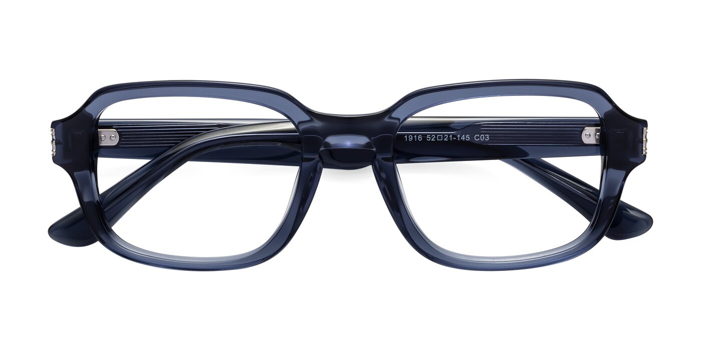 Infinite - Dark Blue Eyeglasses