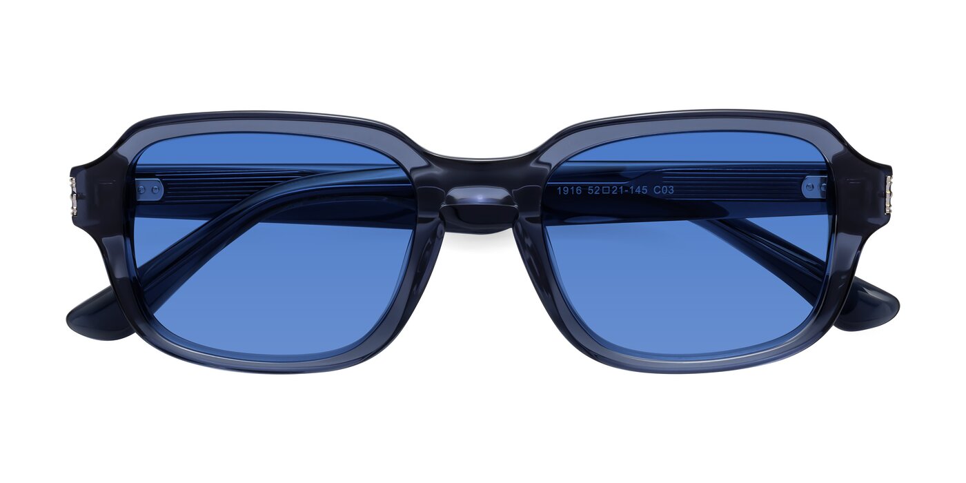 Infinite - Dark Blue Tinted Sunglasses
