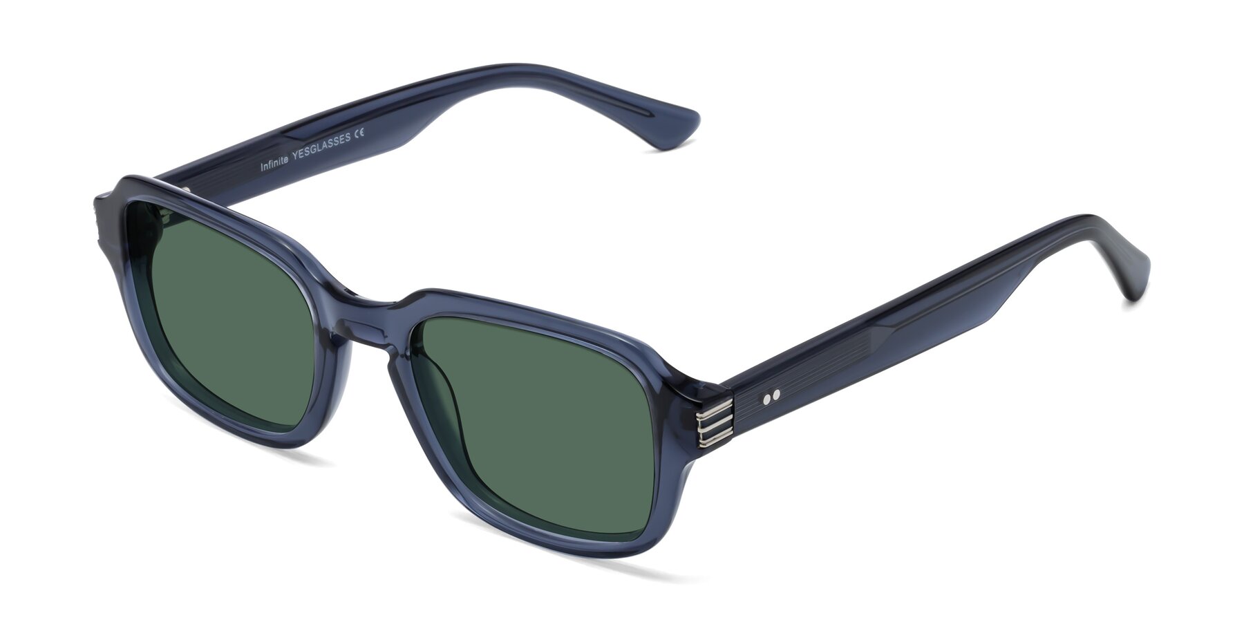 Angle of Infinite in Dark Blue with Green Polarized Lenses