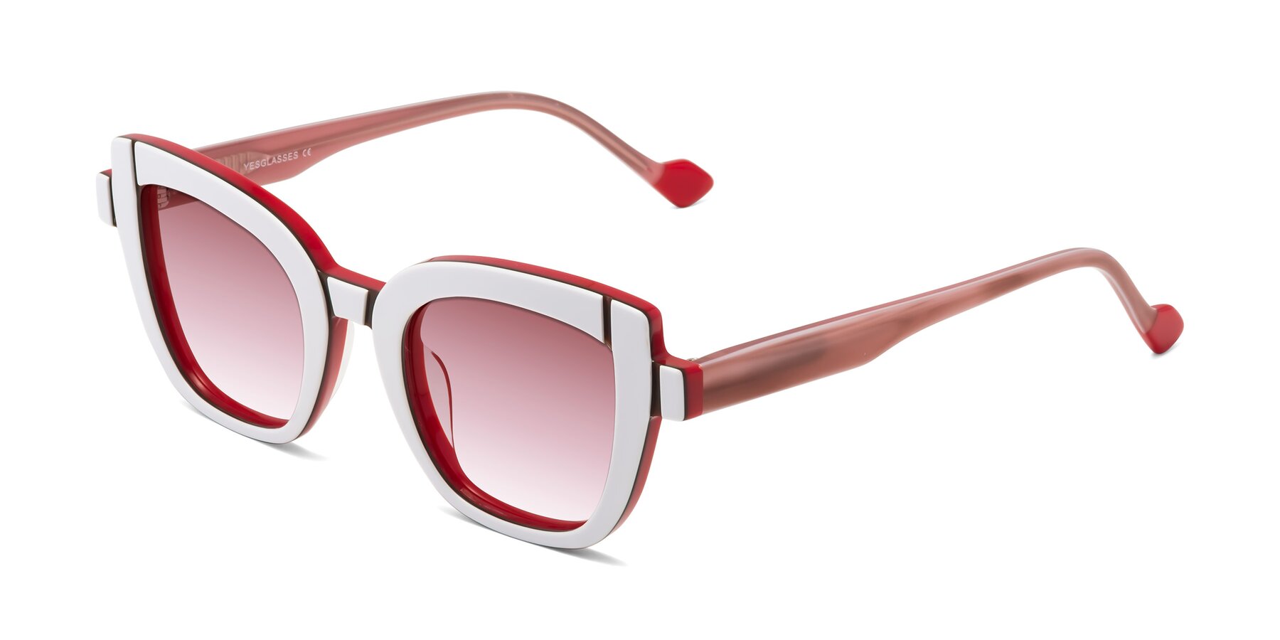 Angle of Sato in White-Red with Garnet Gradient Lenses