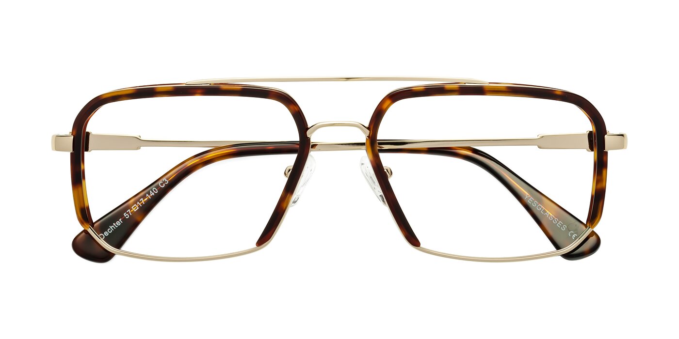 Dechter - Tortoise / Gold Eyeglasses