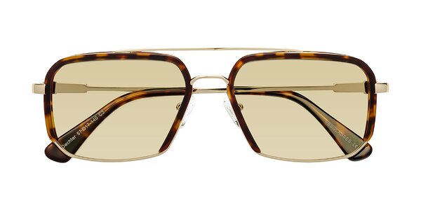 Front of Dechter in Tortoise / Gold