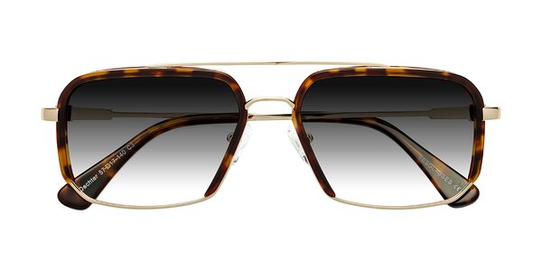 Front of Dechter in Tortoise / Gold