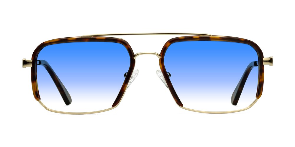 Dechter - Tortoise/Gold Gradient Sunglasses