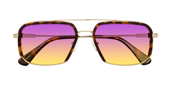 Front of Dechter in Tortoise / Gold