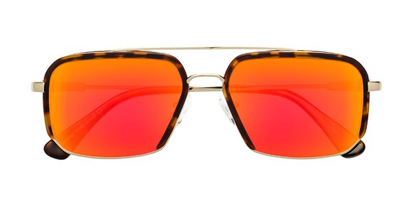 Front of Dechter in Tortoise / Gold