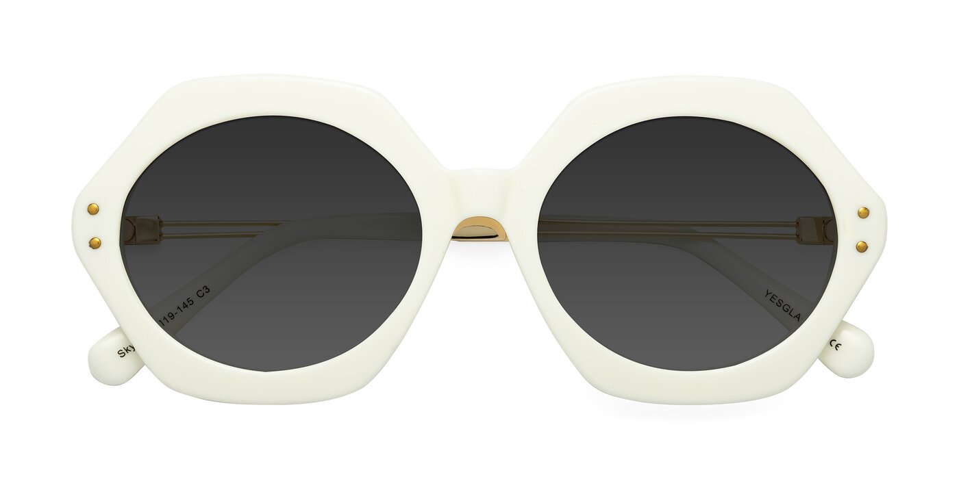 Skye - Ivory Tinted Sunglasses