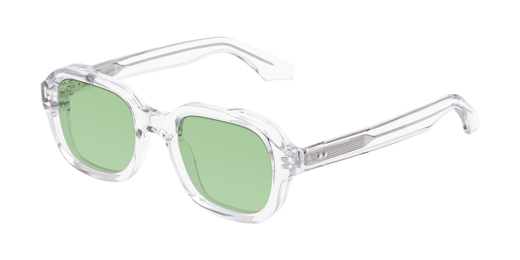 Angle of Unite in Clear with Medium Green Tinted Lenses