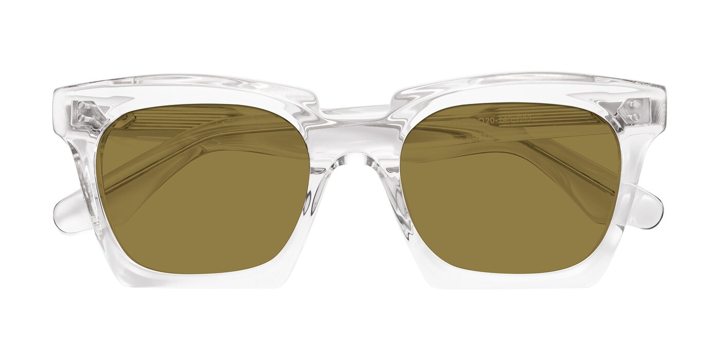 Donnie - Clear Polarized Sunglasses