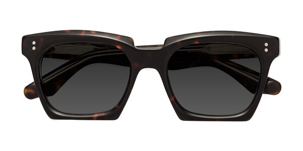 Front of Donnie in Tortoise / Clear