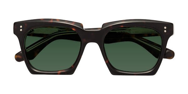 Front of Donnie in Tortoise / Clear