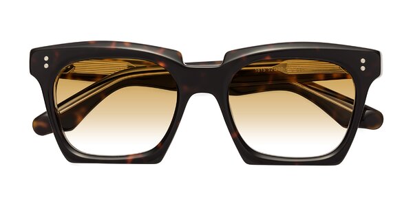 Front of Donnie in Tortoise / Clear