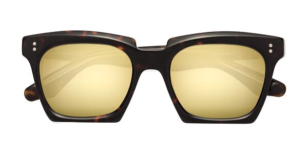 Front of Donnie in Tortoise / Clear