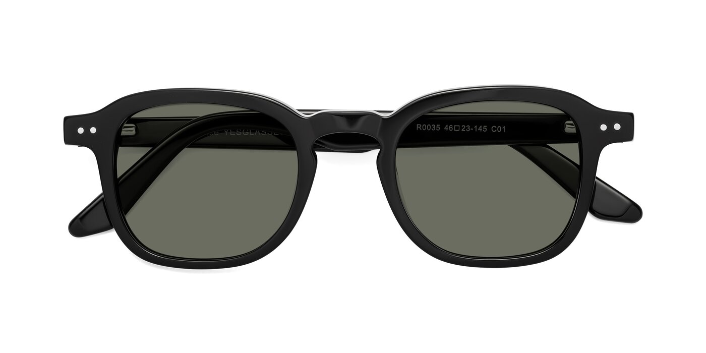 Nice - Black Polarized Sunglasses