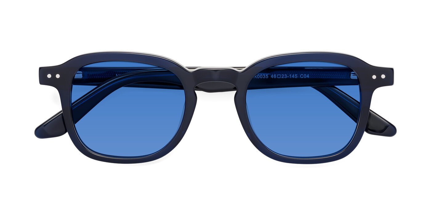 Nice - Deep Blue Tinted Sunglasses
