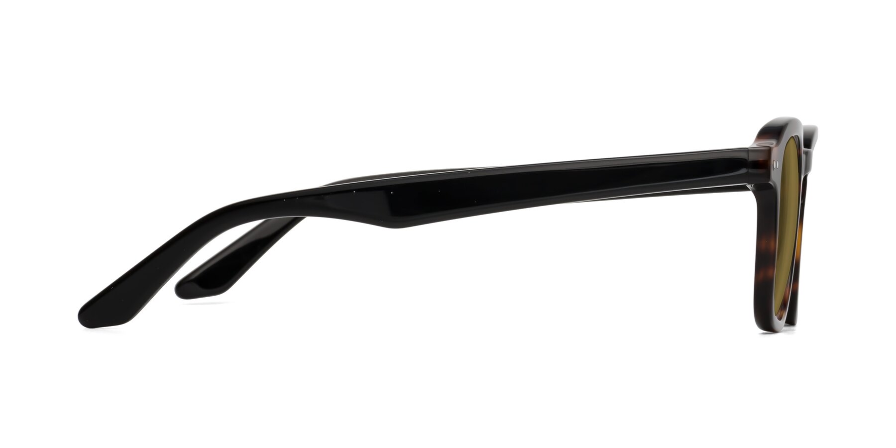 Side of Nice in Tortoise-Black with Brown Polarized Lenses