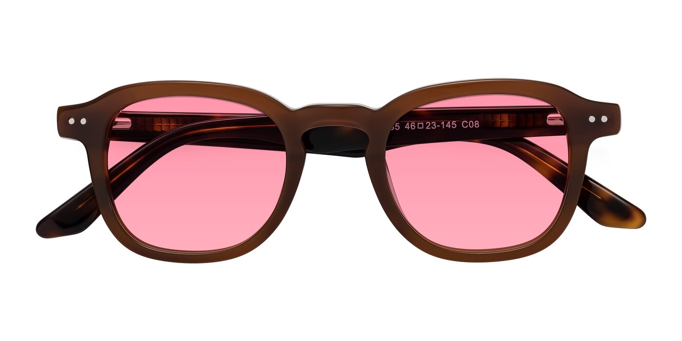 Nice - Brown / Tortoise Tinted Sunglasses