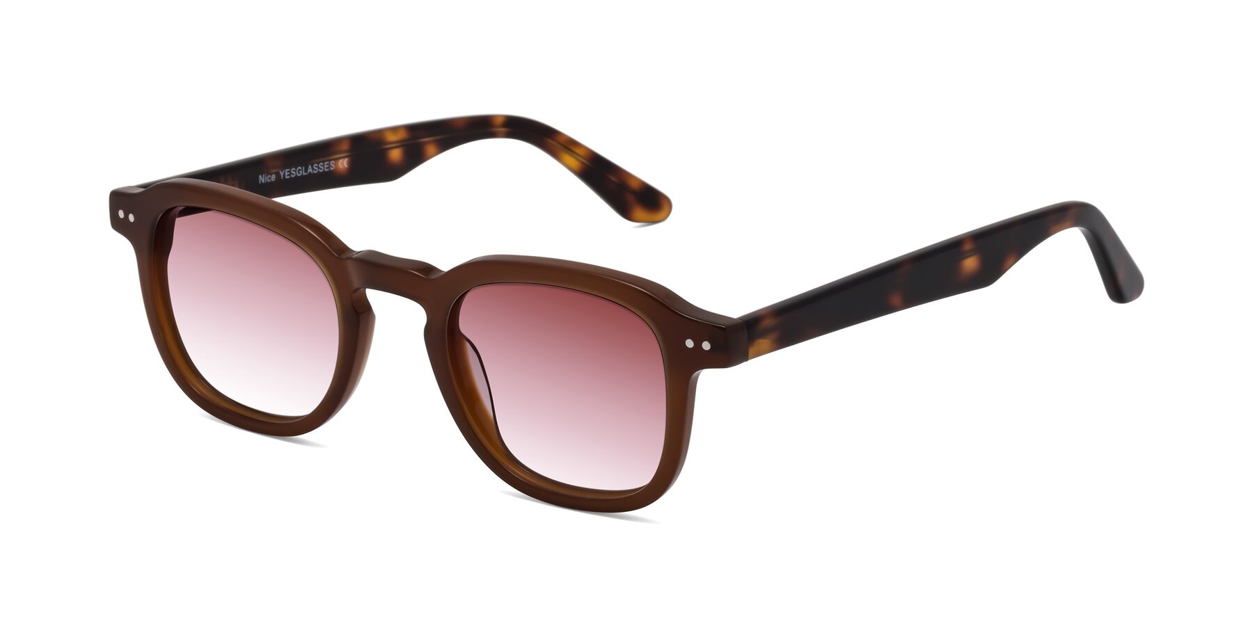 Angle of Nice in Brown-Tortoise with Garnet Gradient Lenses