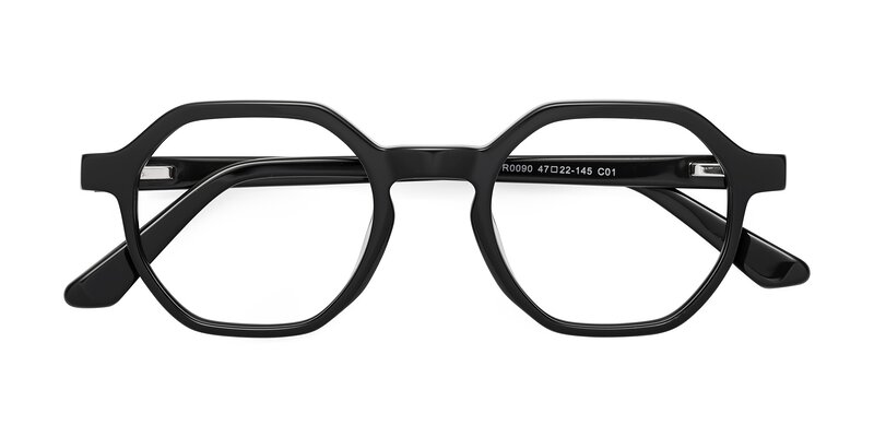 Lucian - Black Eyeglasses