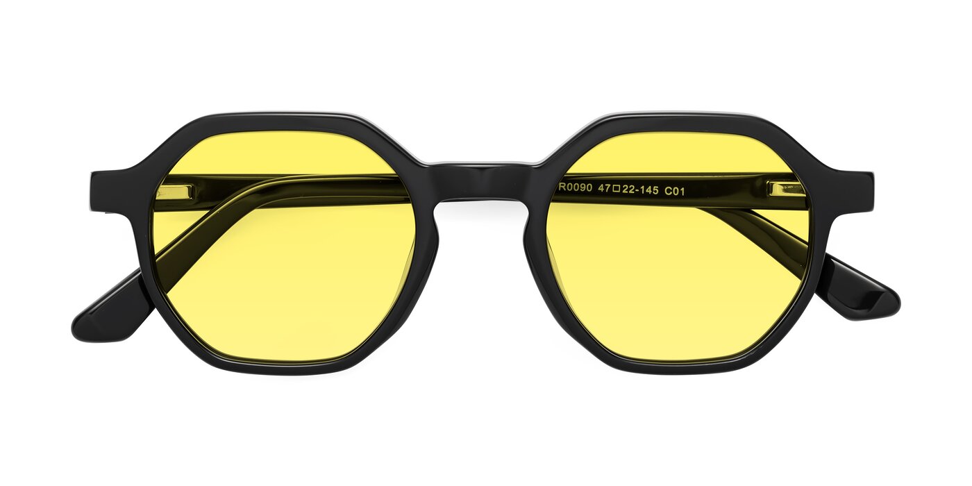Lucian - Black Tinted Sunglasses